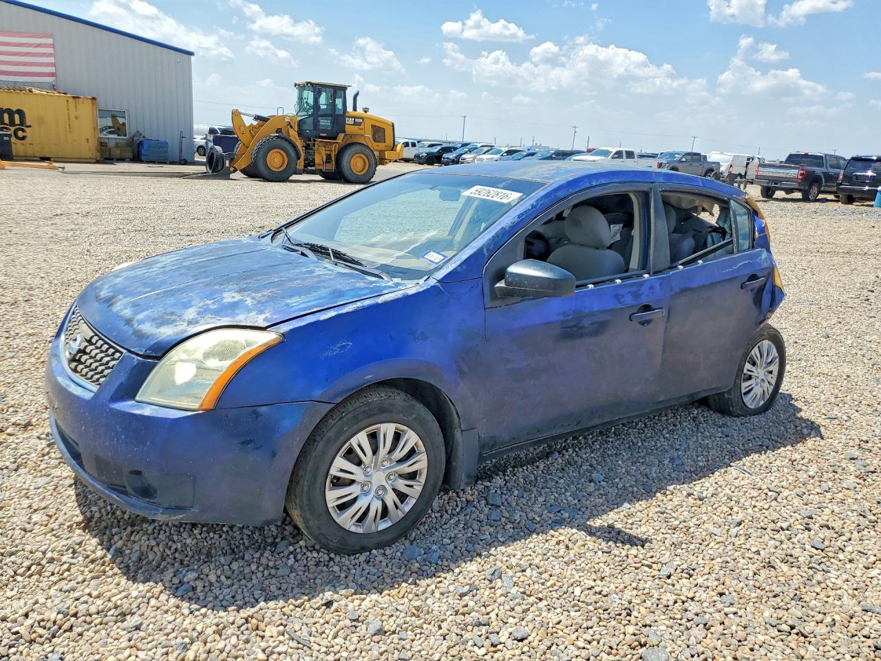 2007 Nissan Sentra 2.0, VIN 3N1AB61E37L651392 — Rear end