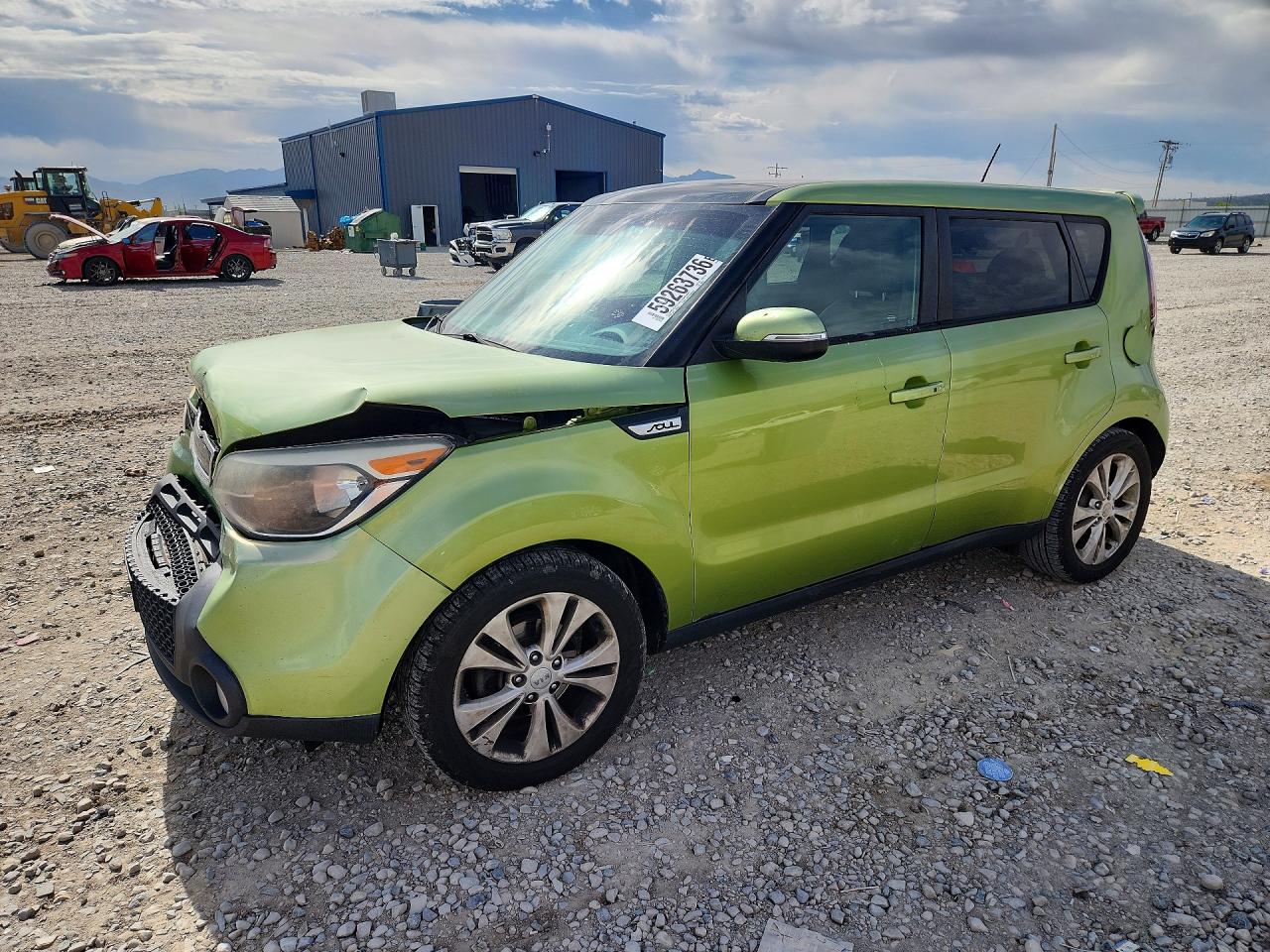 2014 Kia Soul +, VIN KNDJP3A51E7708316 — Front end