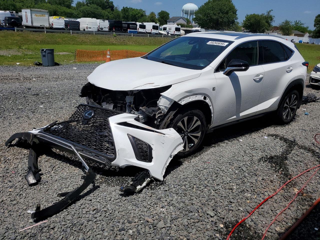 2020 Lexus NX 300 F Sport, VIN JTJSARDZ4L5013356 — Перед