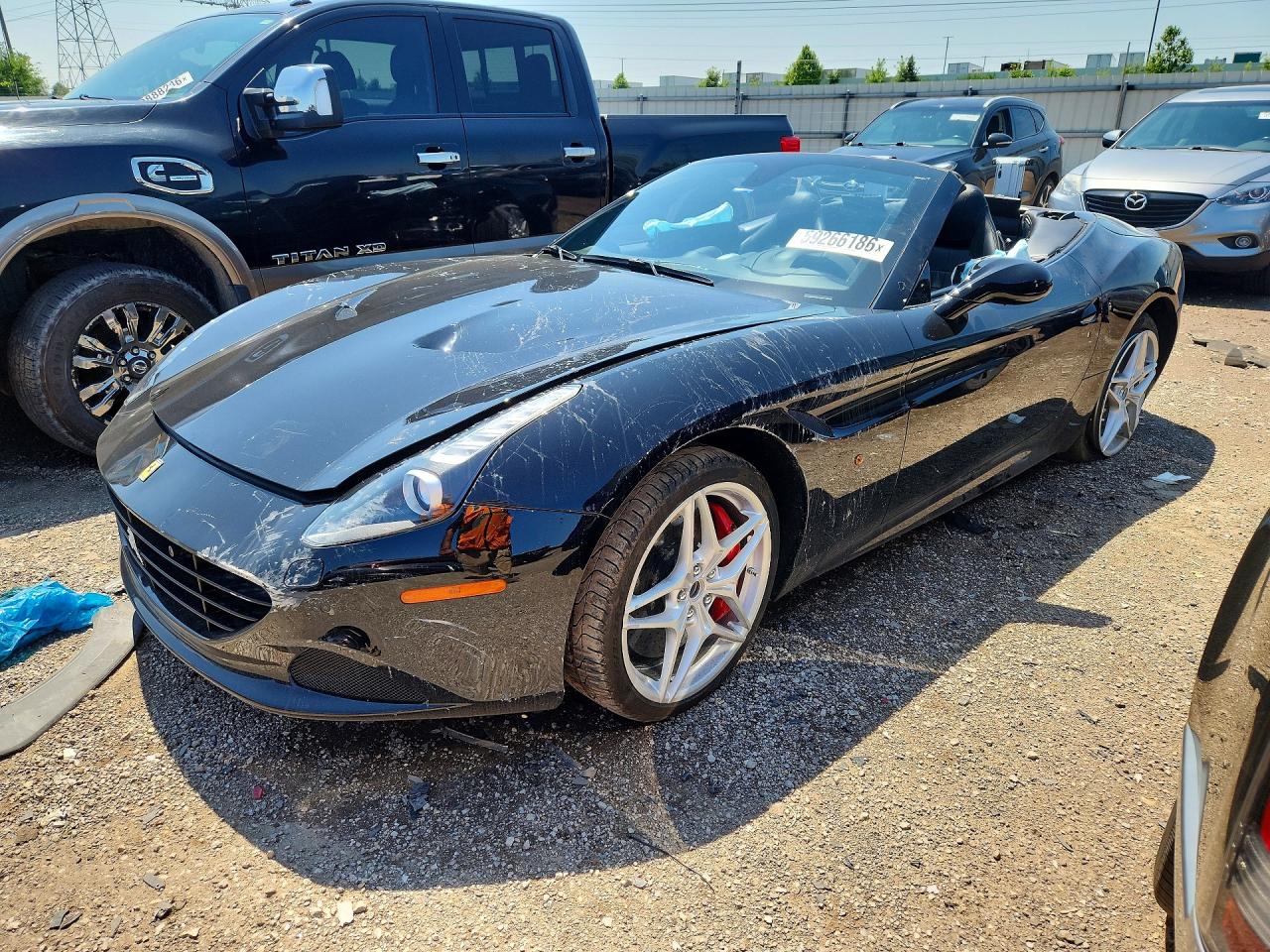 2015 Ferrari California T, VIN ZFF77XJA9F0211380 — Rear end