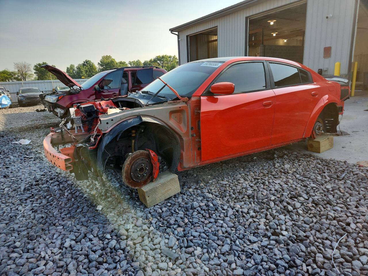 2018 Dodge Charger Daytona 392, VIN 2C3CDXGJ4JH139560 — Stripped