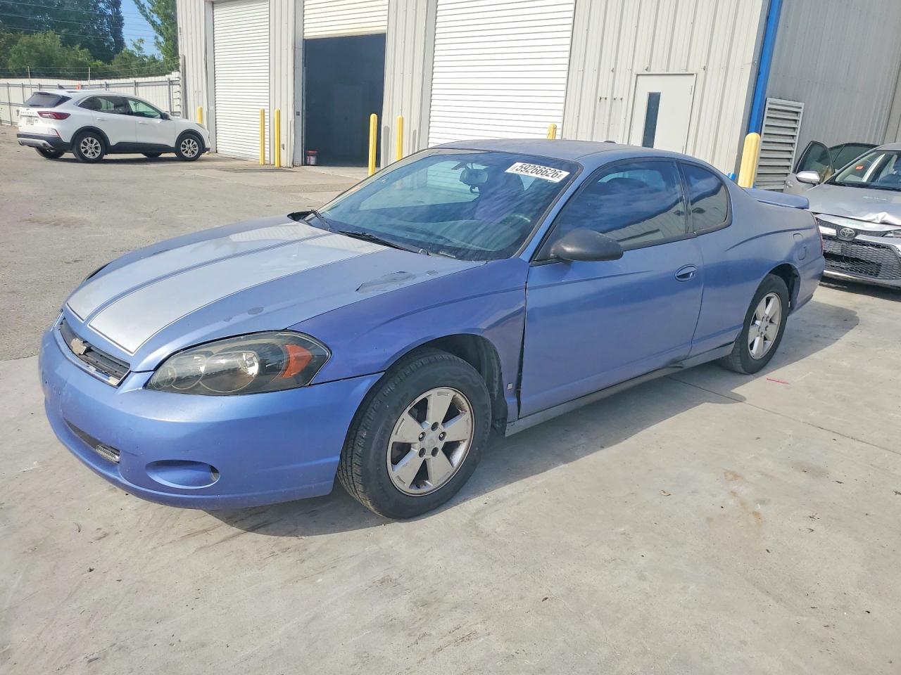 2006 Chevrolet Monte Carlo LS, VIN 2G1WJ15K869307754 — Front end