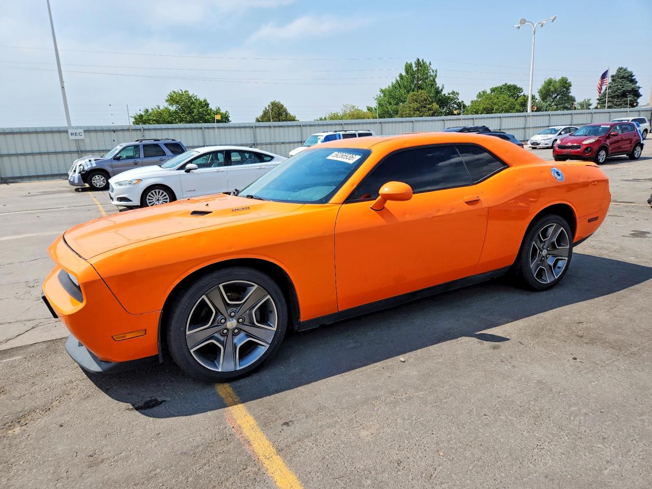 2012 Dodge Challenger R/T, VIN 2C3CDYBT6CH280678 — Hail