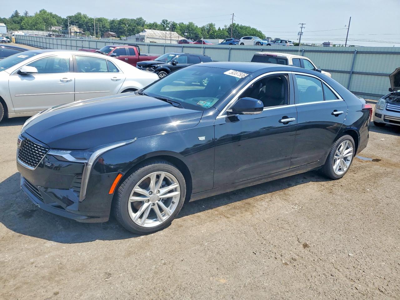 2022 Cadillac CT4 Luxury, VIN 1G6DK5RKXN0126454 — Water / flood