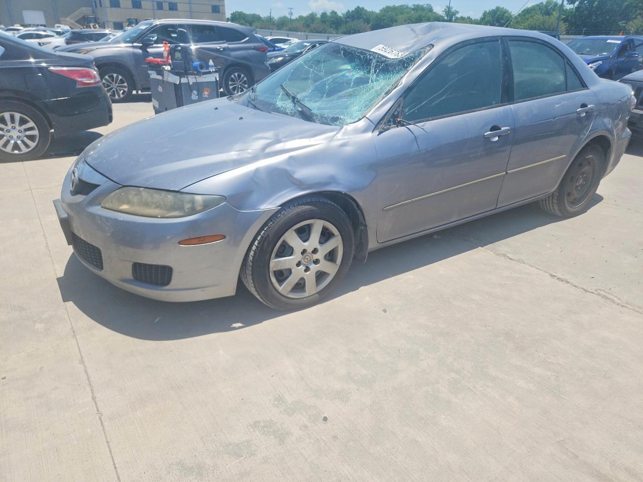 2007 Mazda 6 i Sport, VIN 1YVHP80C375M52541 — Roof