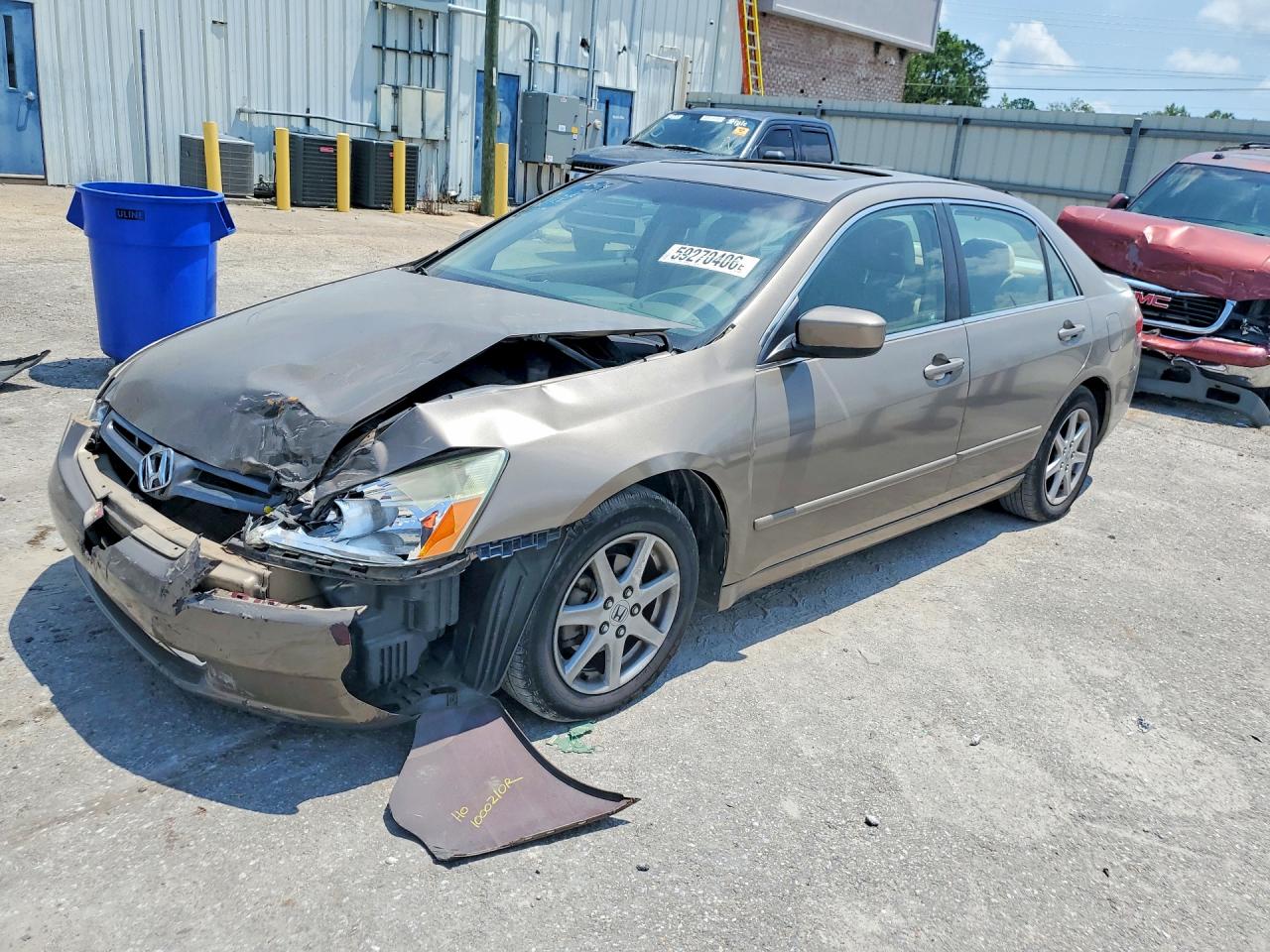 2003 Honda Accord EX, VIN 1HGCM665X3A089969 — Front end