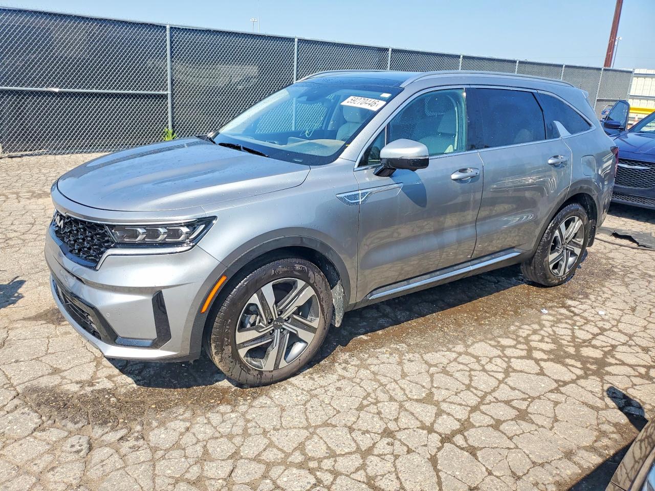 2023 Kia Sorento SX Prestige, VIN KNDRMDLH8P5186727 — Undercarriage