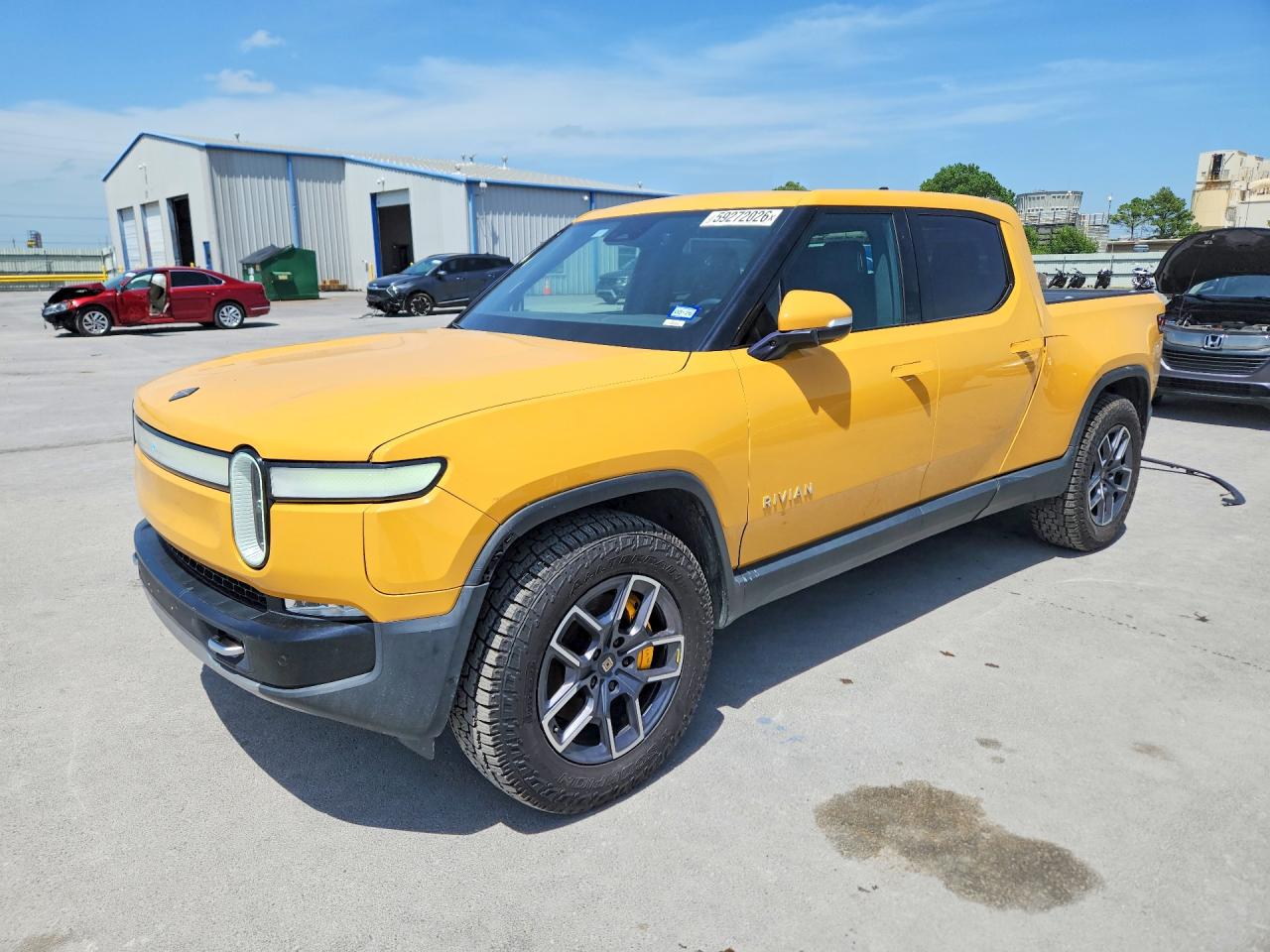 2022 Rivian R1T Launch Edition, VIN 7FCTGAAL1NN004473 — Front end
