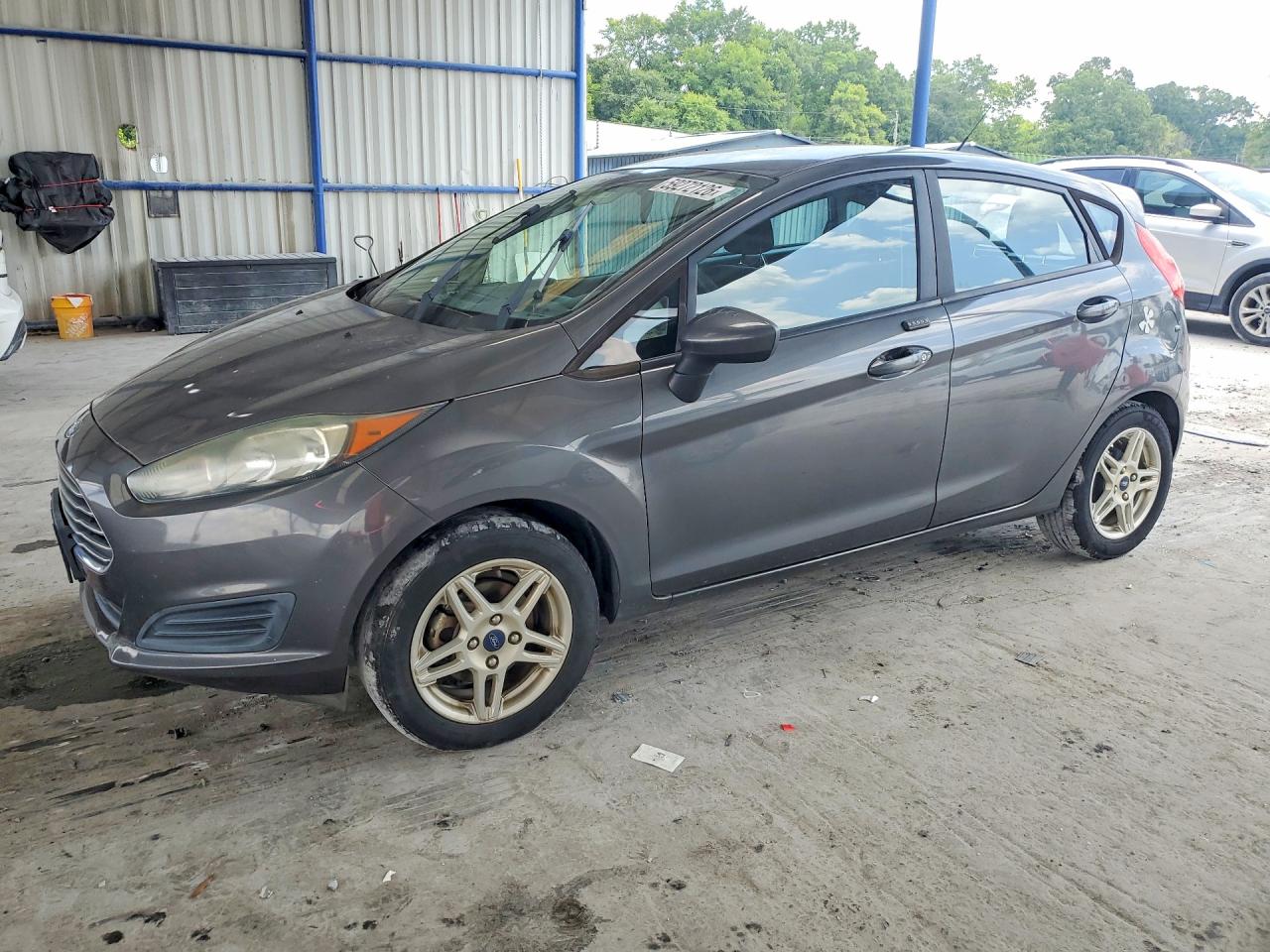 2018 Ford Fiesta SE, VIN 3FADP4EJ6JM108181 — Rear end
