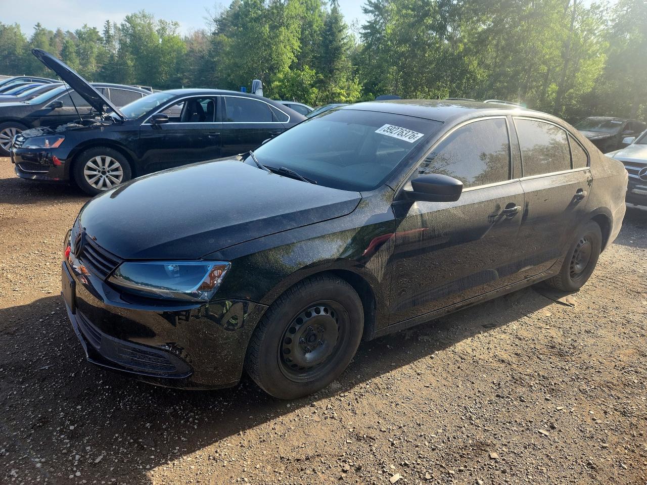 2011 Volkswagen Jetta, VIN 3VW2K7AJ3BM376871 — Зад