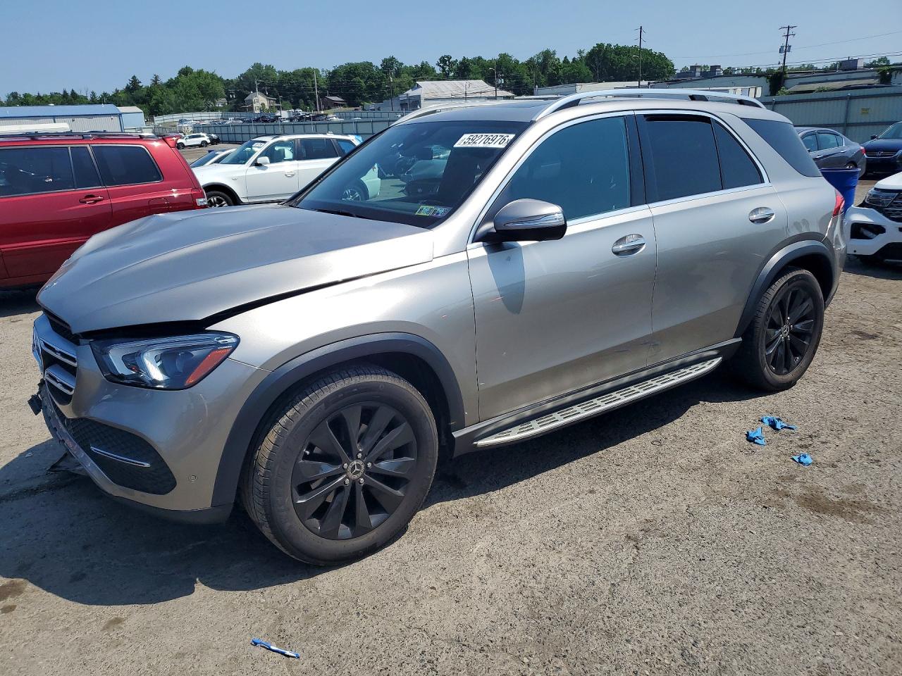2020 Mercedes-Benz GLE 350, VIN 4JGFB4KBXLA147950 — Front end