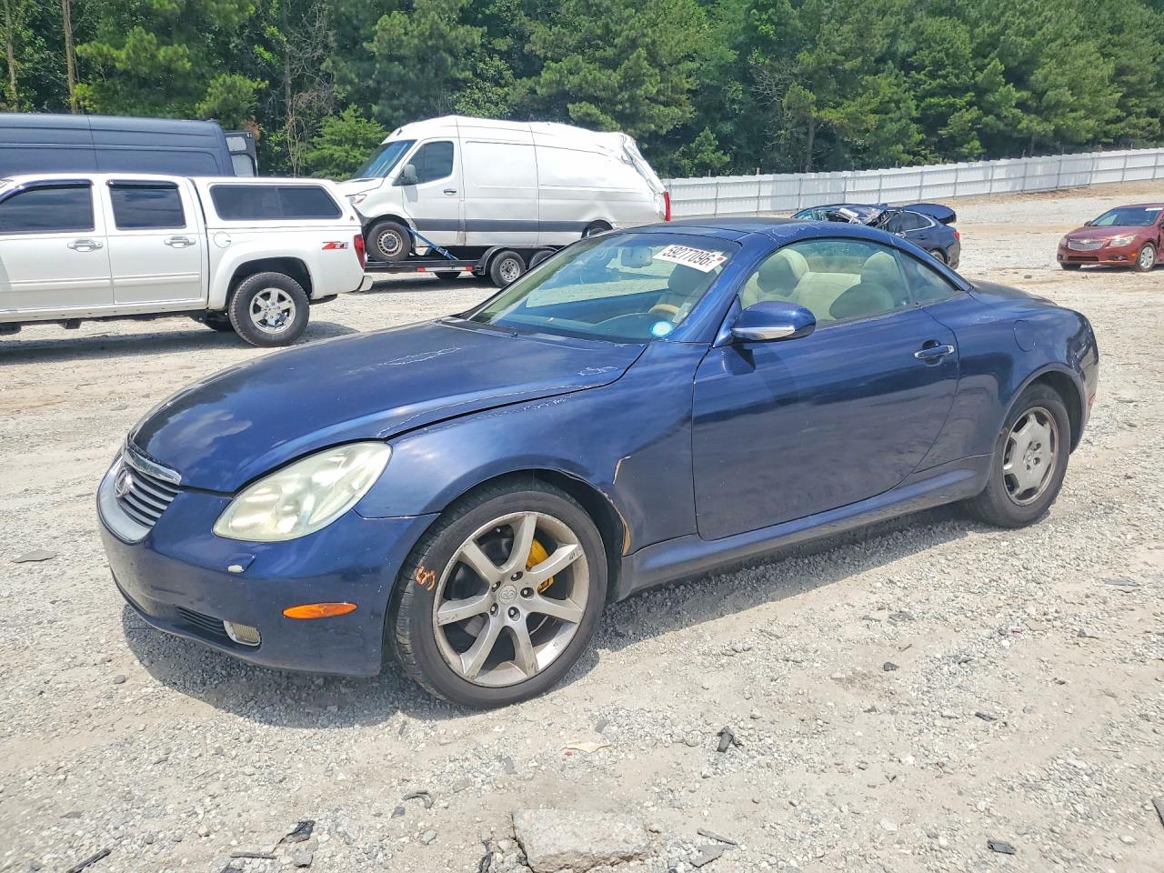 2004 Lexus SC 430, VIN JTHFN48Y840057144 — Front end