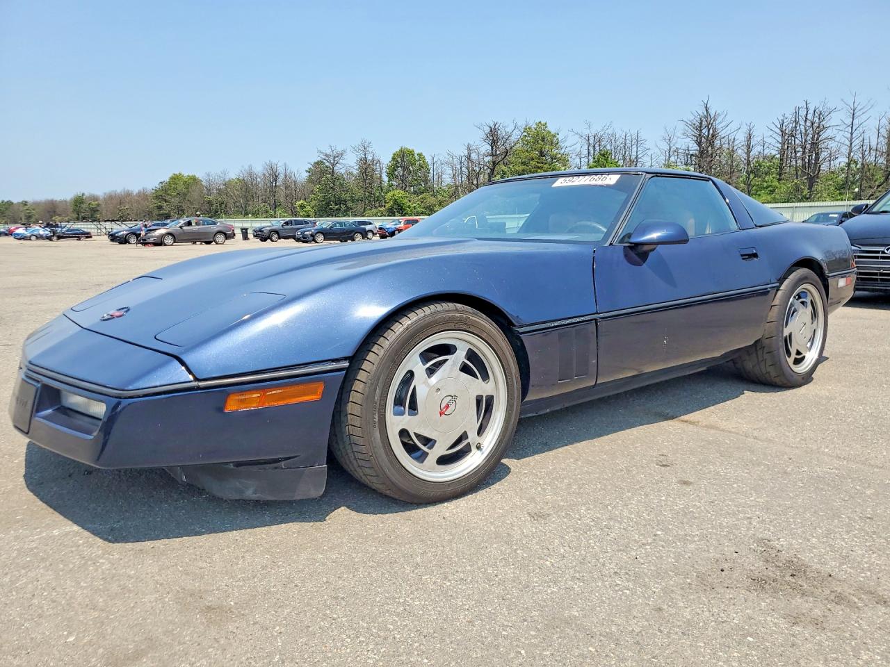 1989 Chevrolet Corvette, VIN 1G1YY2185K5103344 — Front end