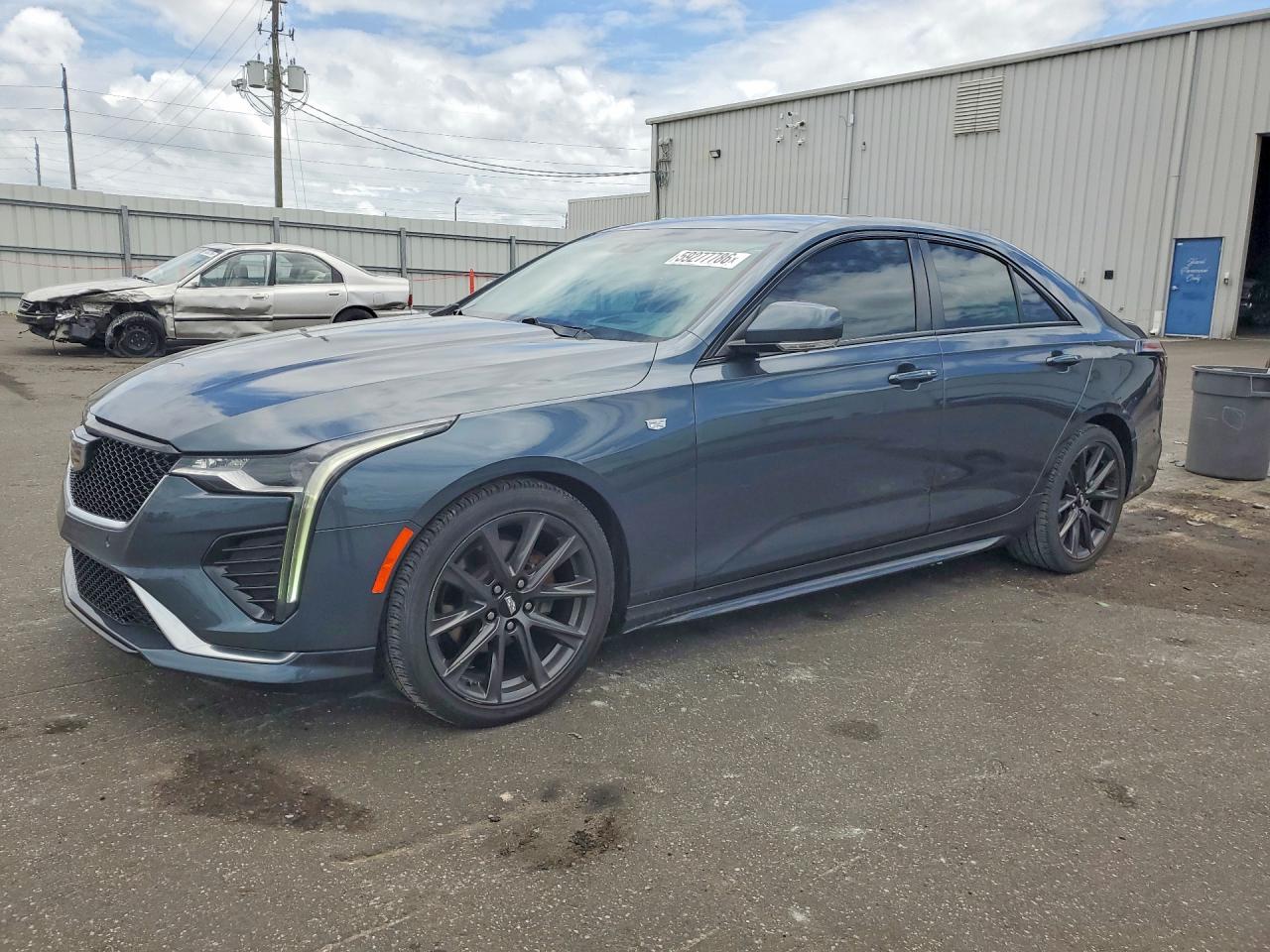 2022 Cadillac CT4 Sport, VIN 1G6DC5RK5N0133941 — Side