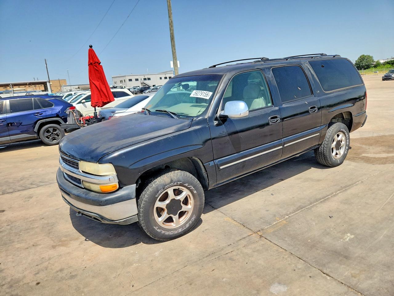 2001 Chevrolet Suburban LS, VIN 3GNFK16T01G285069 — Normal wear