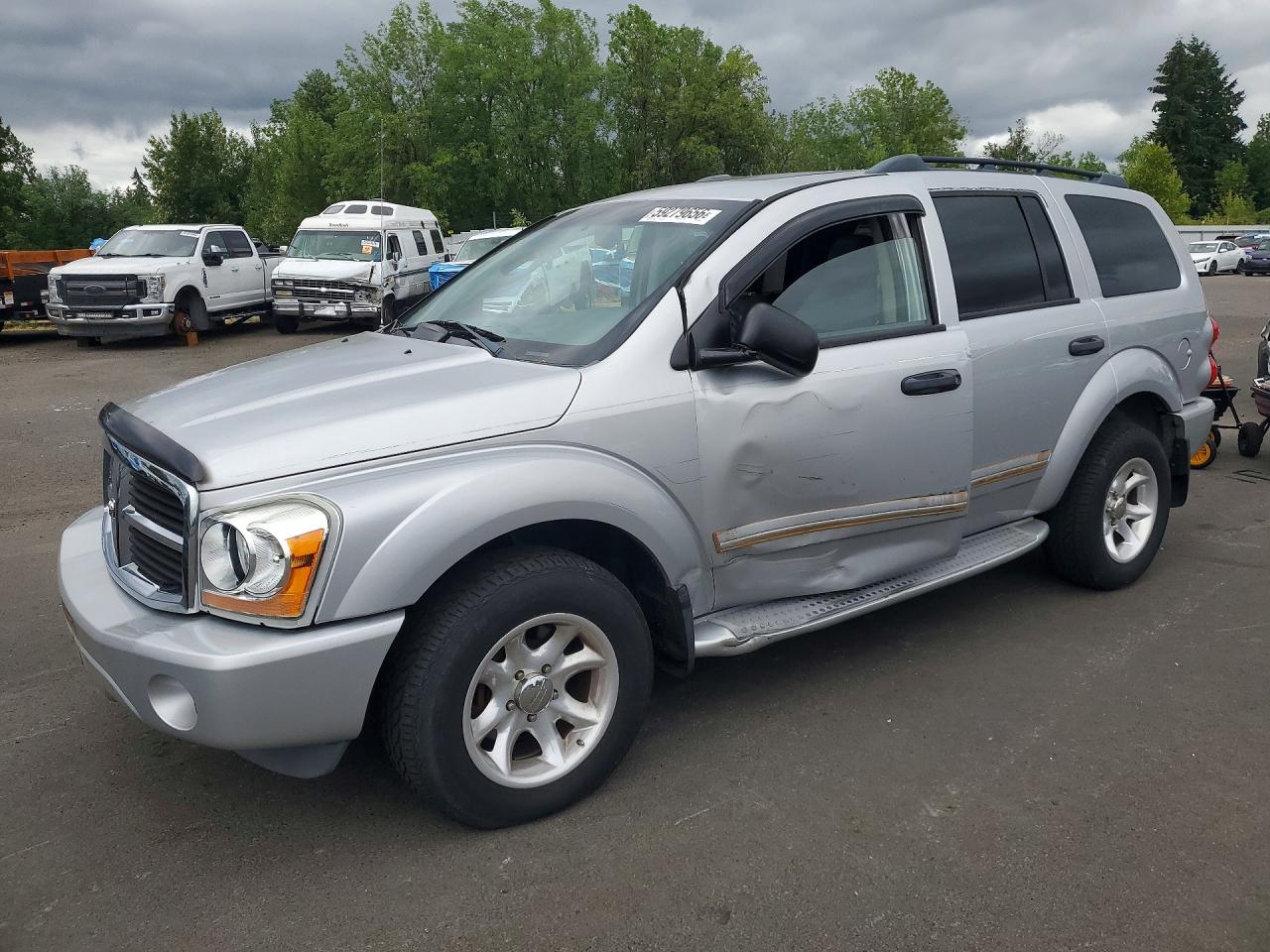 2005 Dodge Durango Limited, VIN 1D4HB58DX5F538388 — Side