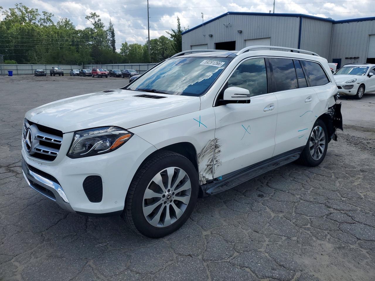2019 Mercedes-Benz GLS 450, VIN 4JGDF6EE8KB233747 — Зад