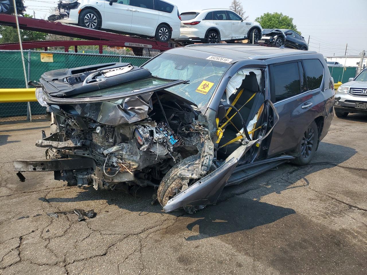 2020 Lexus GX 460 Premium, VIN JTJAM7BX5L5265349 — Front end