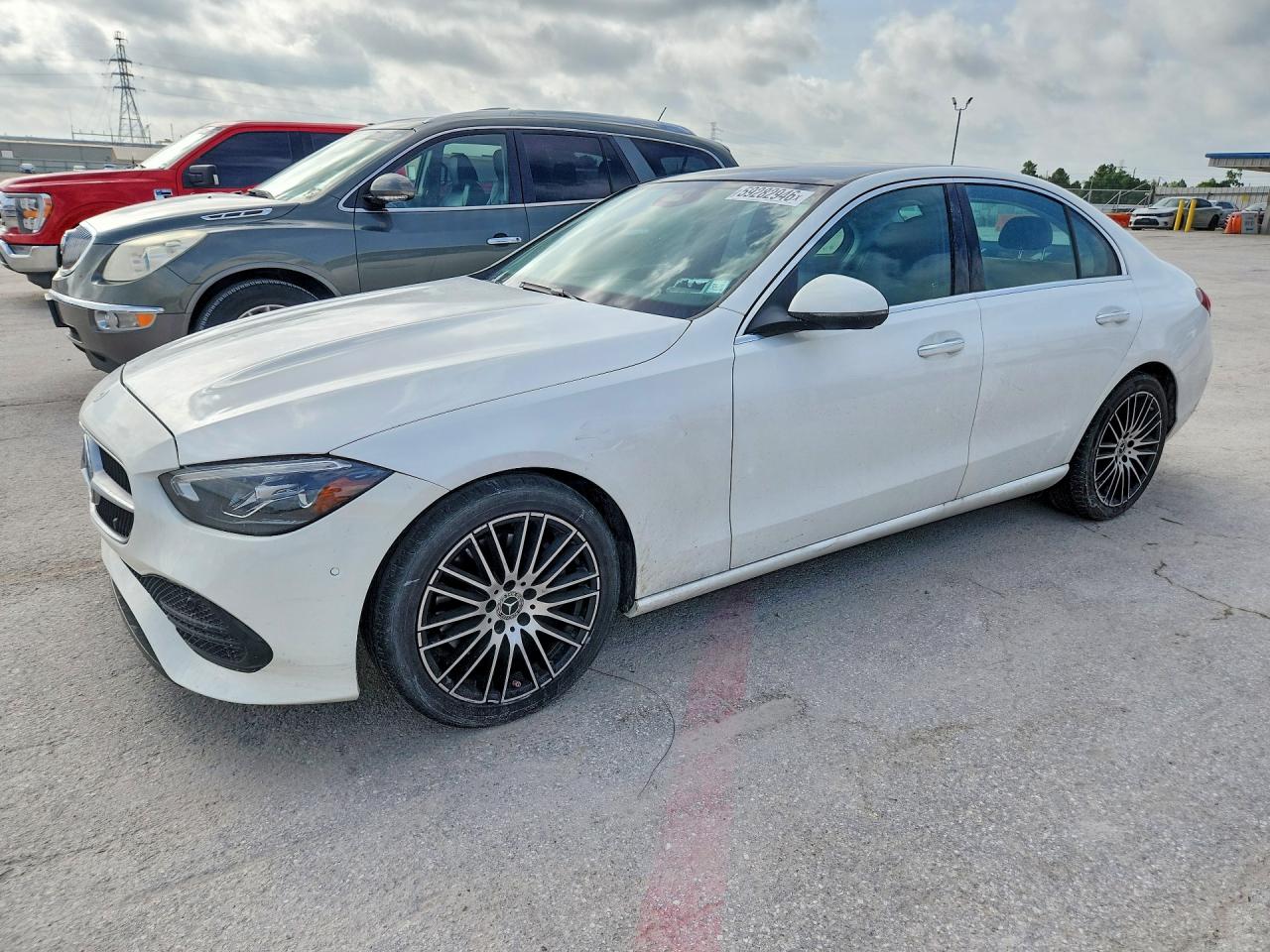 2023 Mercedes-Benz C 300, VIN W1KAF4HB1PR148802 — Minor dents and scratches