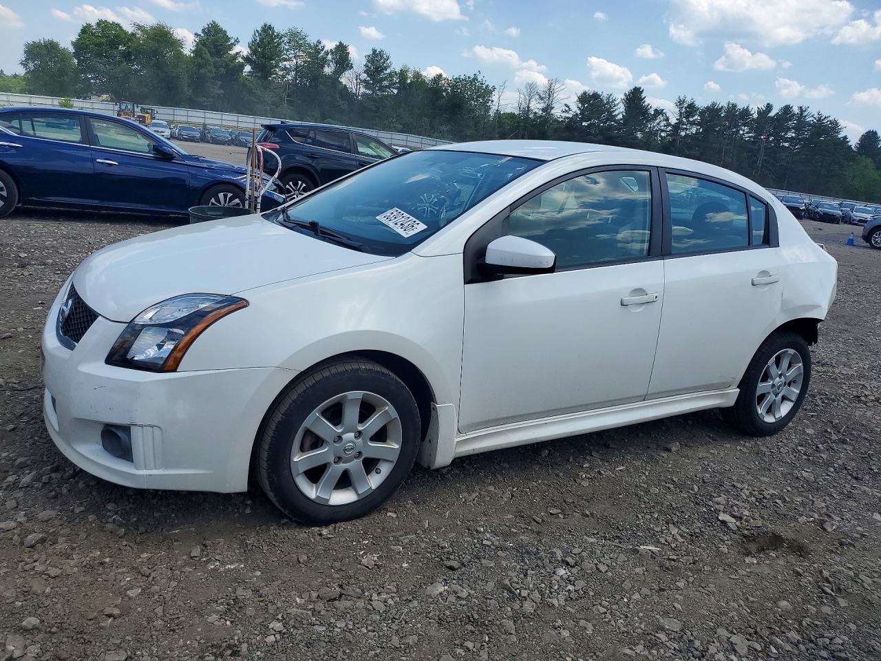 2012 Nissan Sentra S, VIN 3N1AB6AP6CL713282 — Rear end