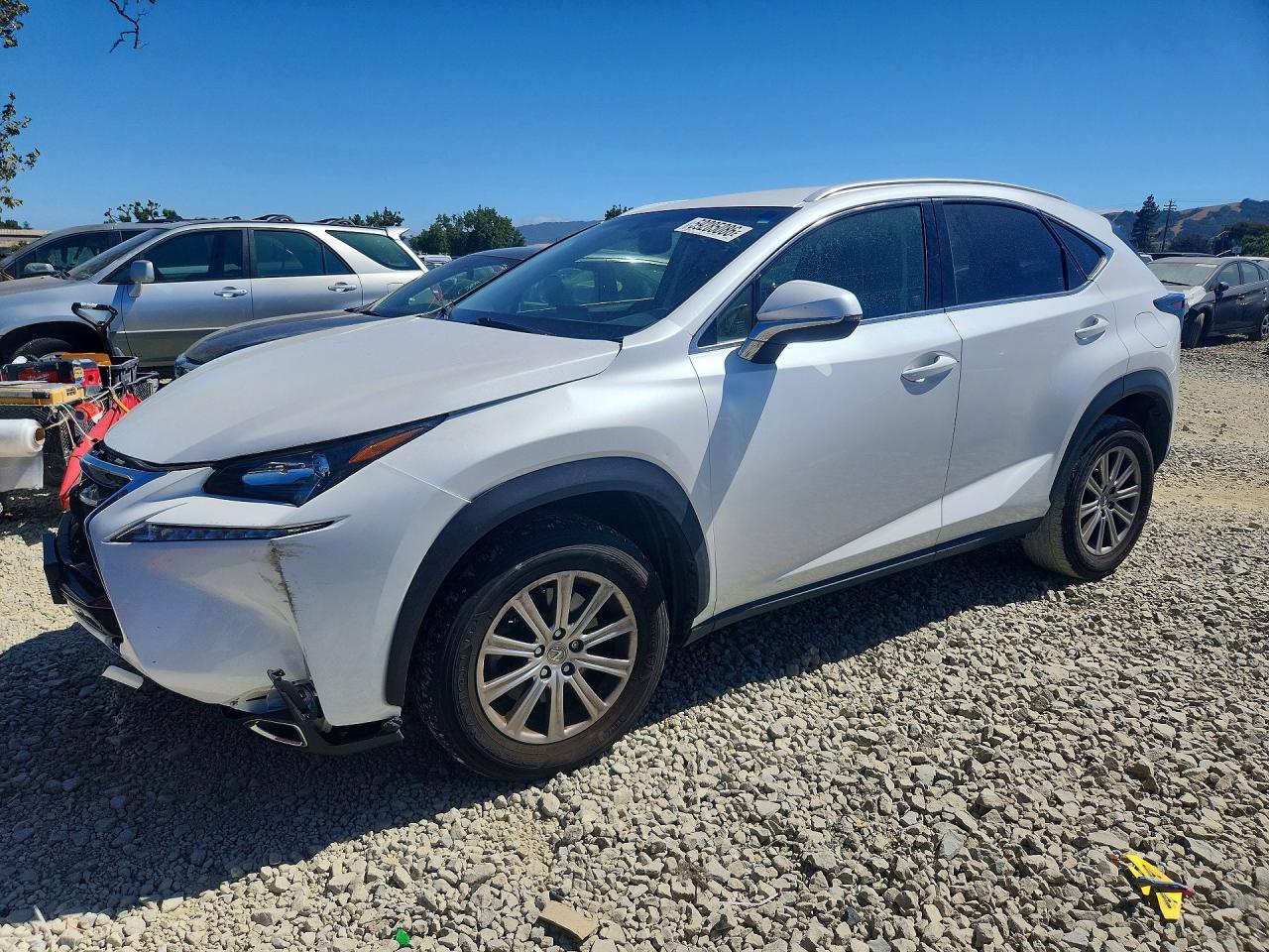 2016 Lexus NX 200t, VIN JTJYARBZ4G2039881 — Front end