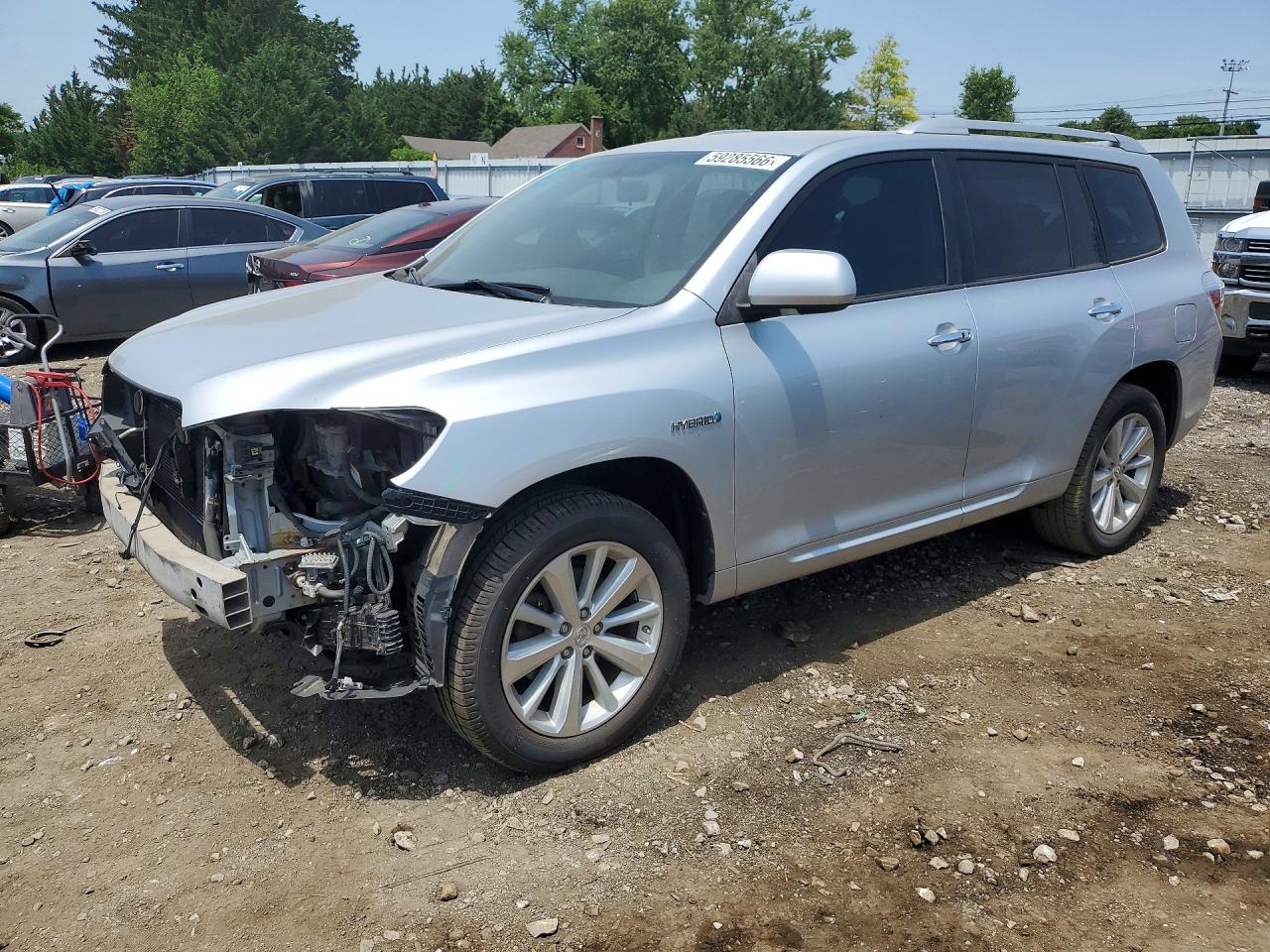 2010 Toyota Highlander, VIN JTEBW3EH3A2041120 — Front end