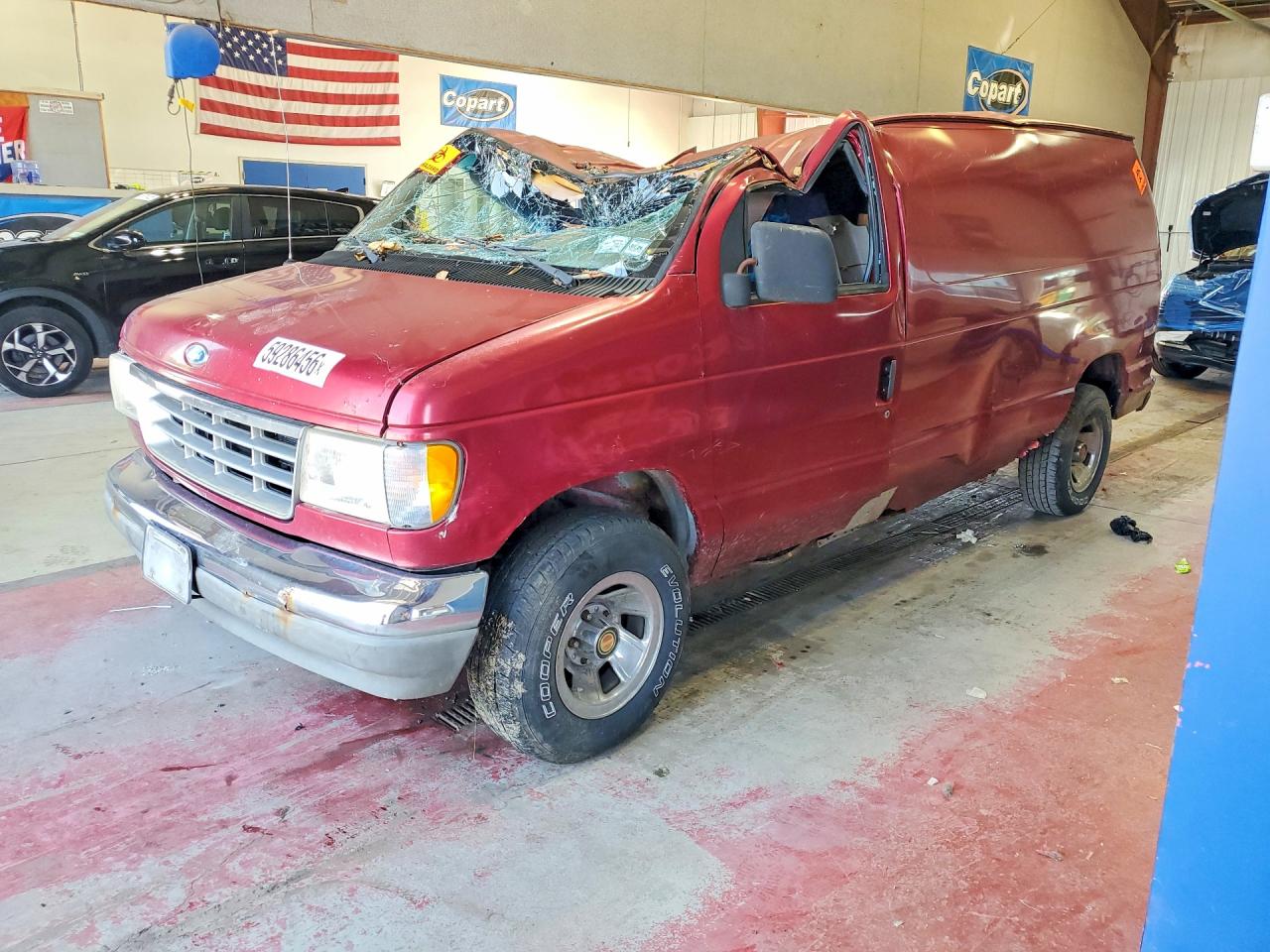 1992 Ford Econoline, VIN 1FTEE14N0NHB61394 — Roof