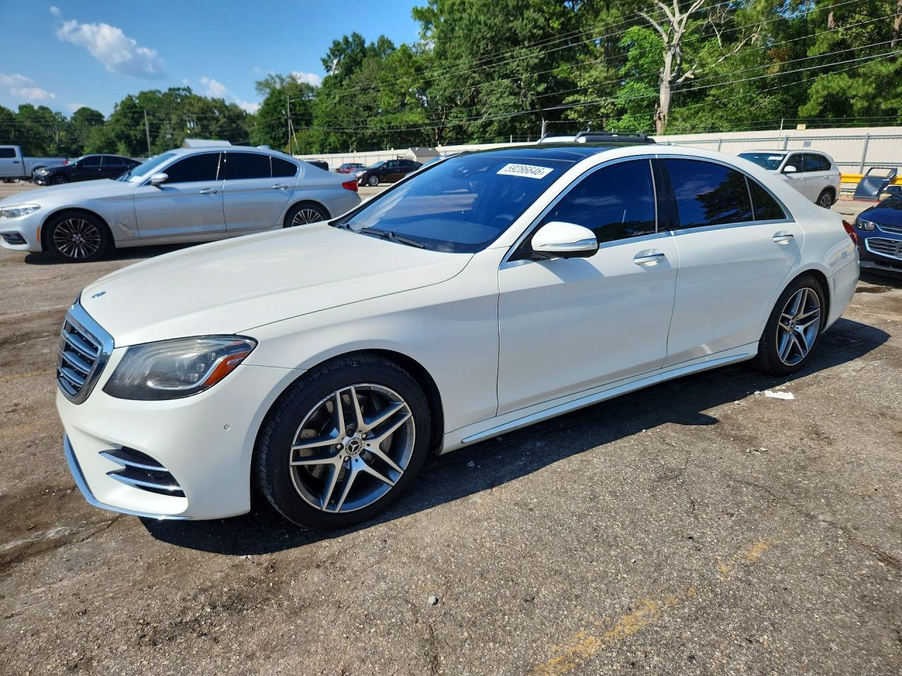 2018 Mercedes-Benz S 450, VIN WDDUG6GB3JA376037 — Water / flood