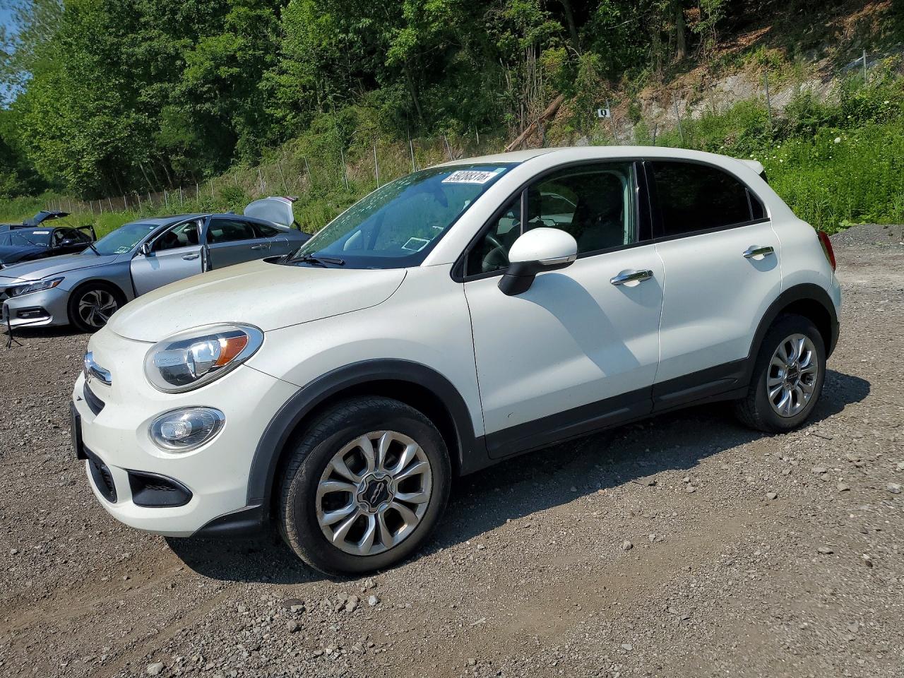2016 FIAT 500X Easy, VIN ZFBCFYBT2GP381906 — Burn