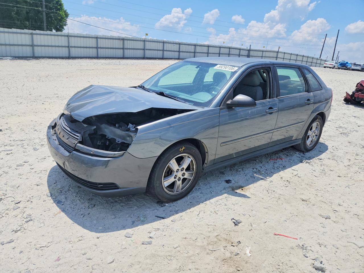 2005 Chevrolet Malibu Maxx LS, VIN 1G1ZT62865F273896 — Front end