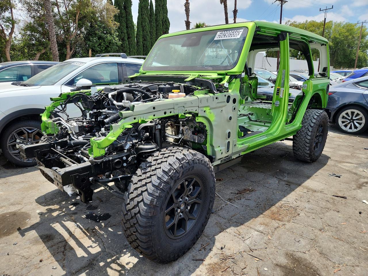 2026 Jeep Wrangler Willys, VIN 1C4PJXDN7TW208310 — Stripped