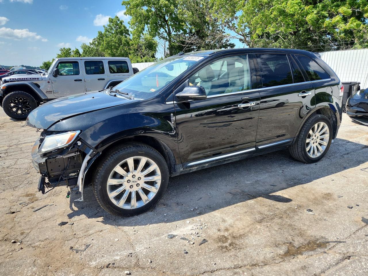 2012 Lincoln MKX, VIN 2LMDJ8JK5CBL12220 — Перед