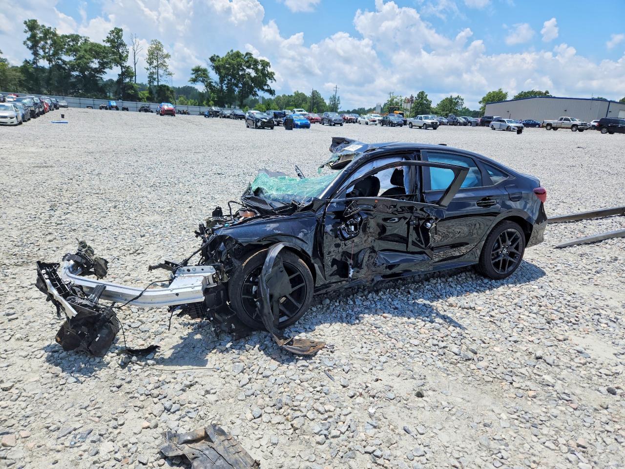 2026 Honda Civic Sport, VIN 2HGFE2F5XTH599484 — Rollover