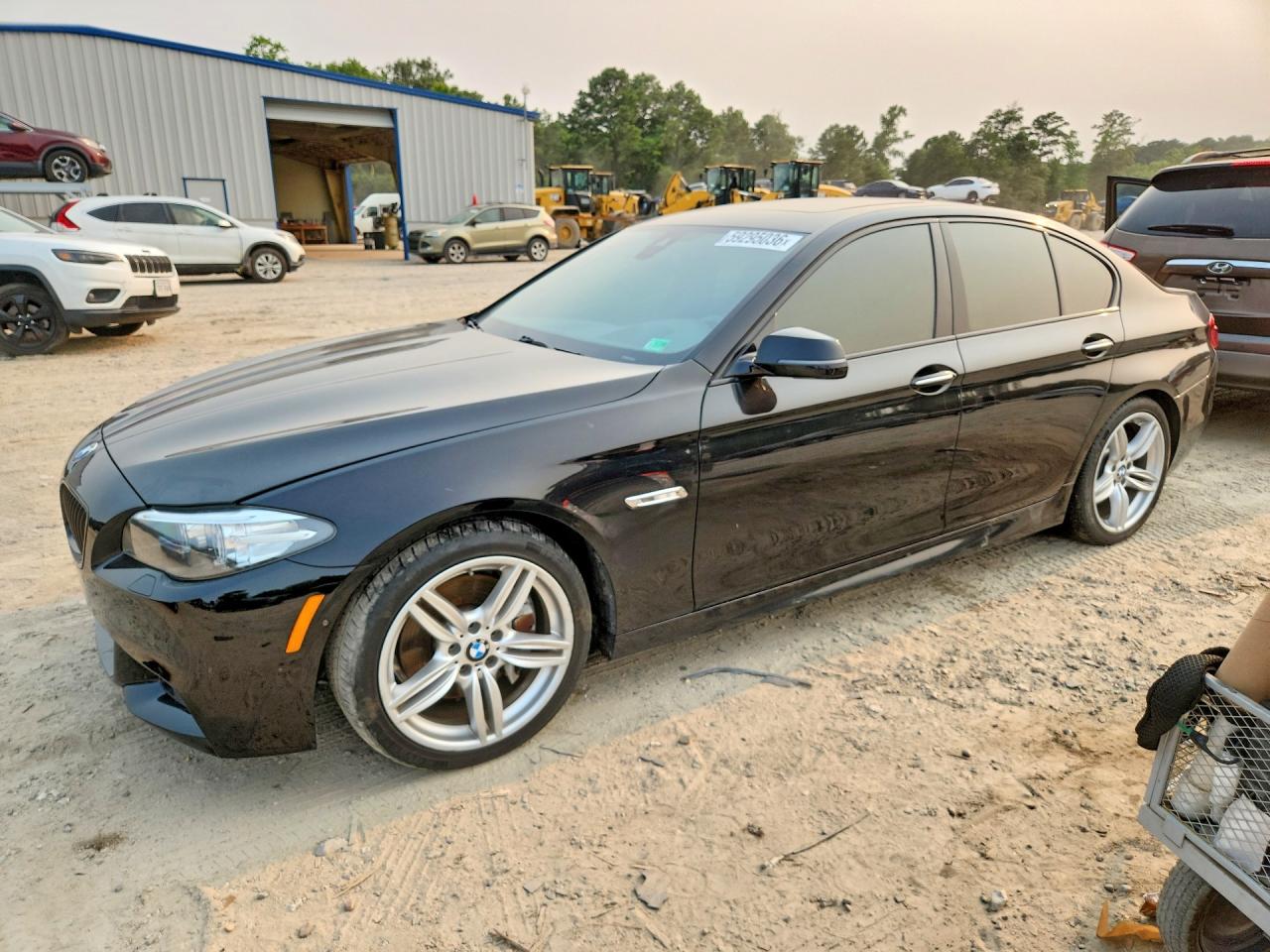 2016 BMW 5 Series 550i, VIN WBAKN9C50GD962823 — Water / flood