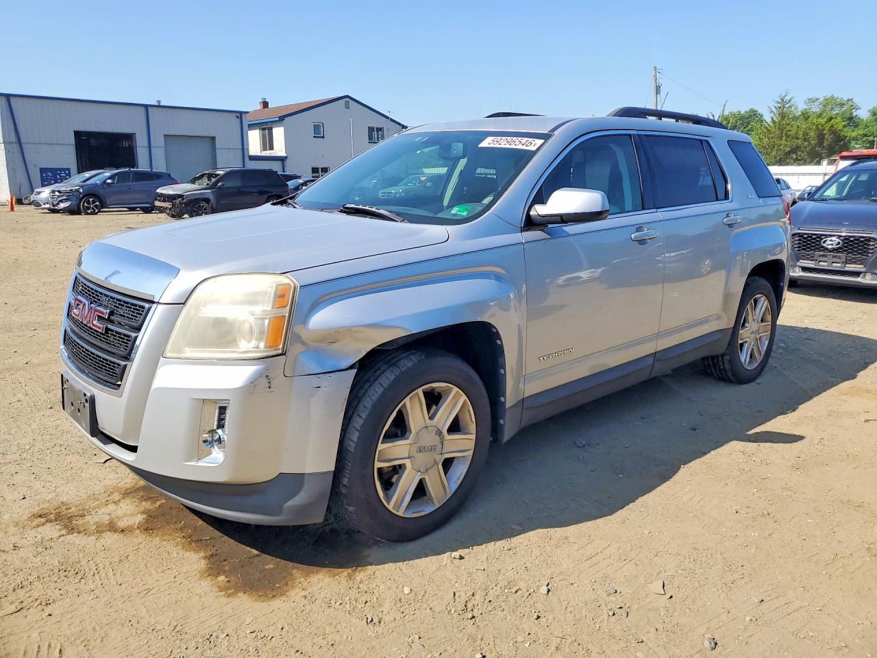2011 GMC Terrain SLT-1, VIN 2CTALUEC5B6448500 — Front end