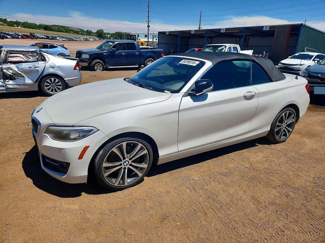 2015 BMW 2 Series 228i xDrive, VIN WBA1K7C55FV235128 — Minor dents and scratches