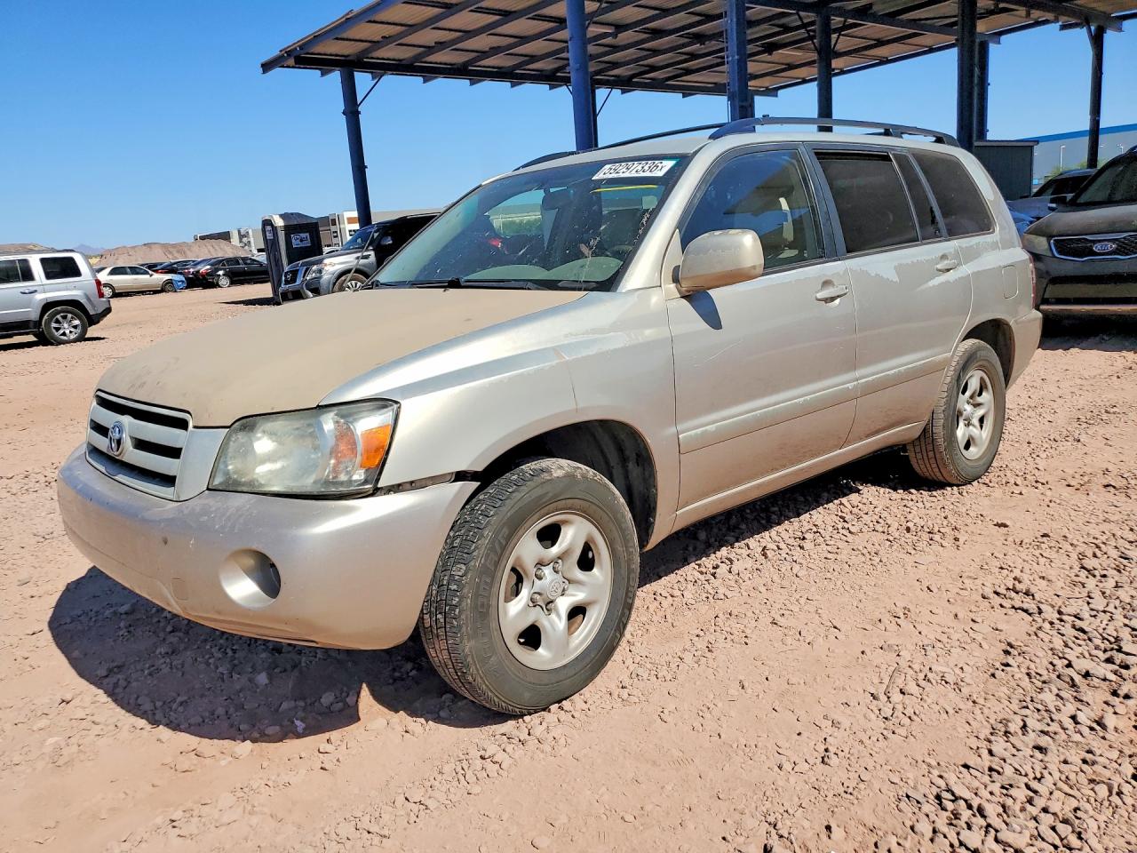 2006 Toyota Highlander w/3rd Row, VIN JTEDD21A160132679 — Minor dents and scratches
