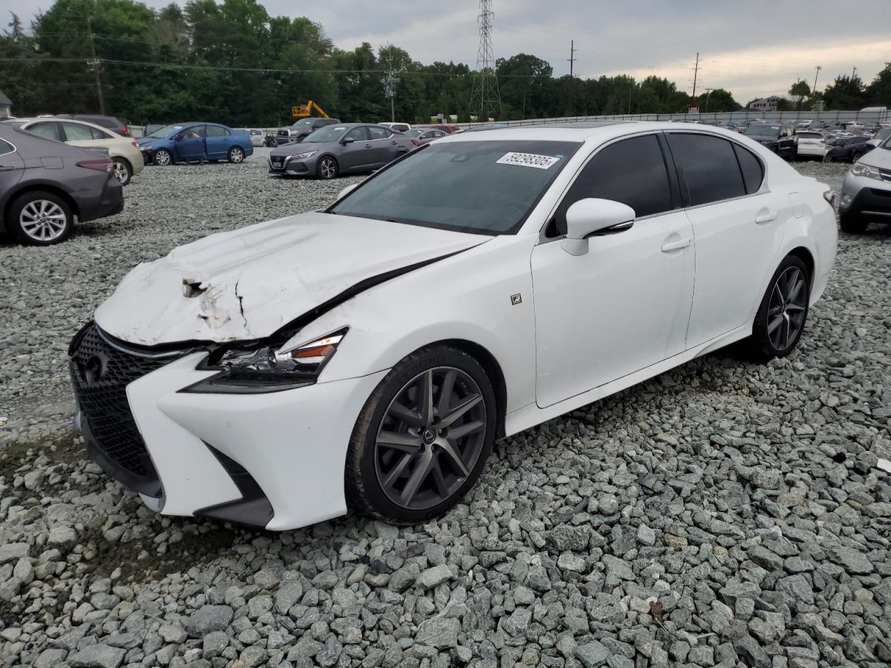 2020 Lexus GS 350 F Sport, VIN JTHEZ1BL5LA020489 — Перед