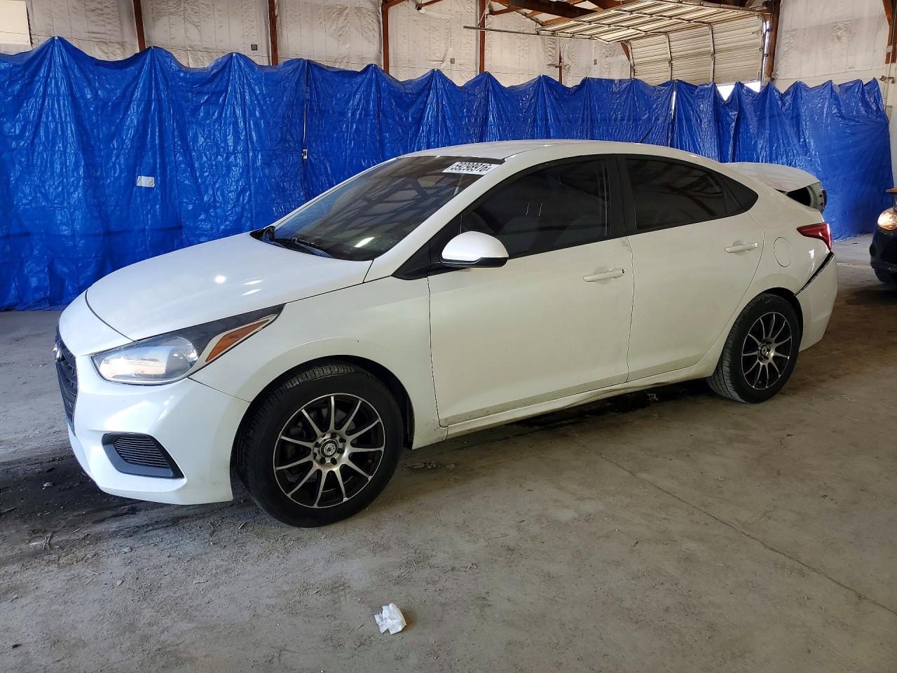 2019 Hyundai Accent SE, VIN 3KPC24A38KE088183 — Rear end