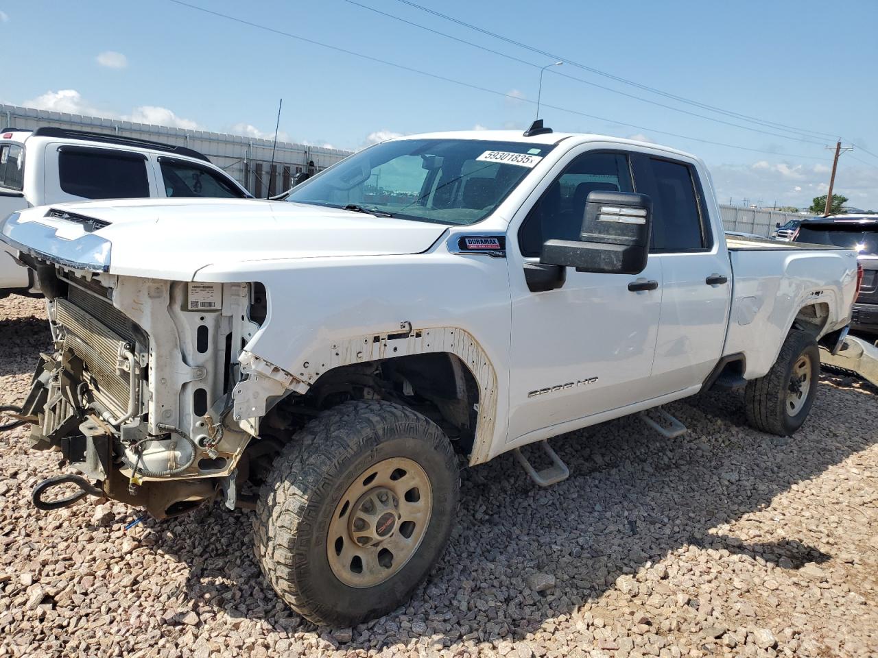 2023 GMC Sierra 3500, VIN 1GT59SEY2PF204618 — Front end