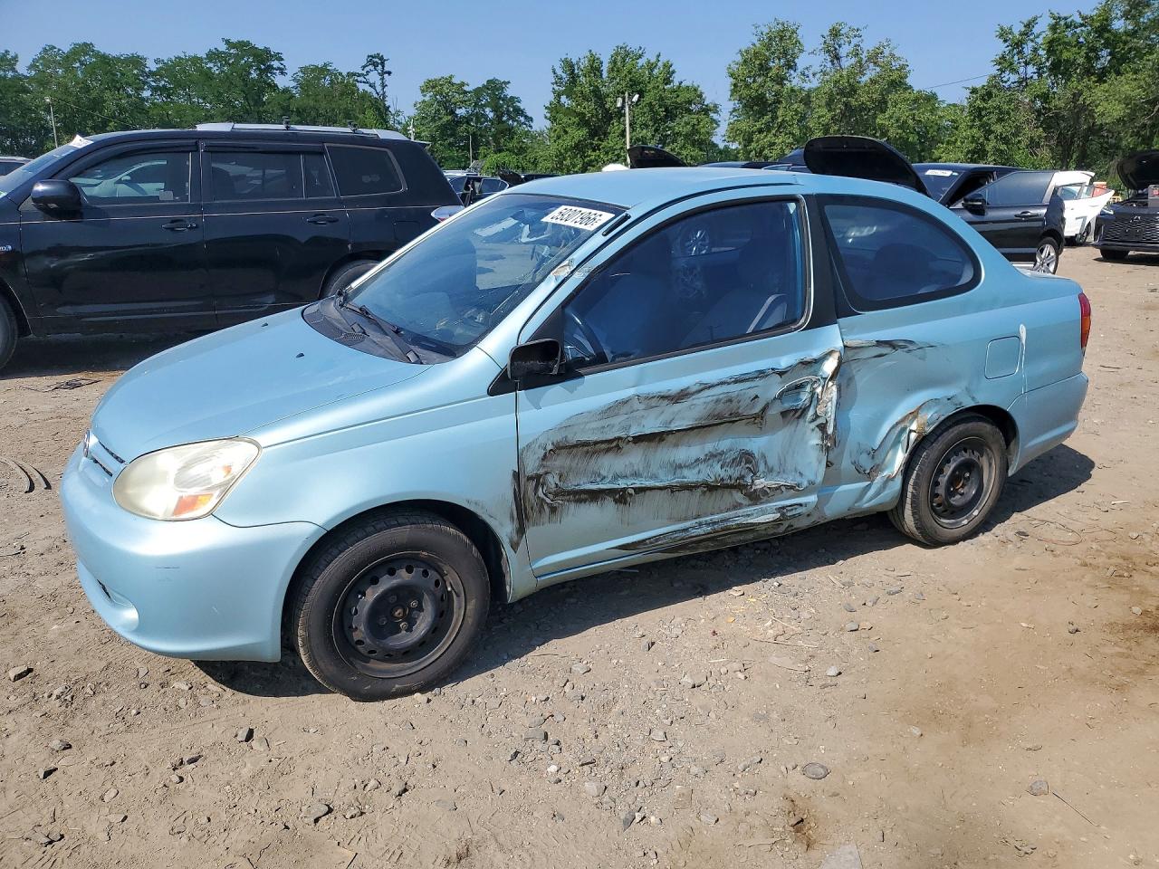 2003 Toyota ECHO, VIN JTDAT123830292204 — Бок