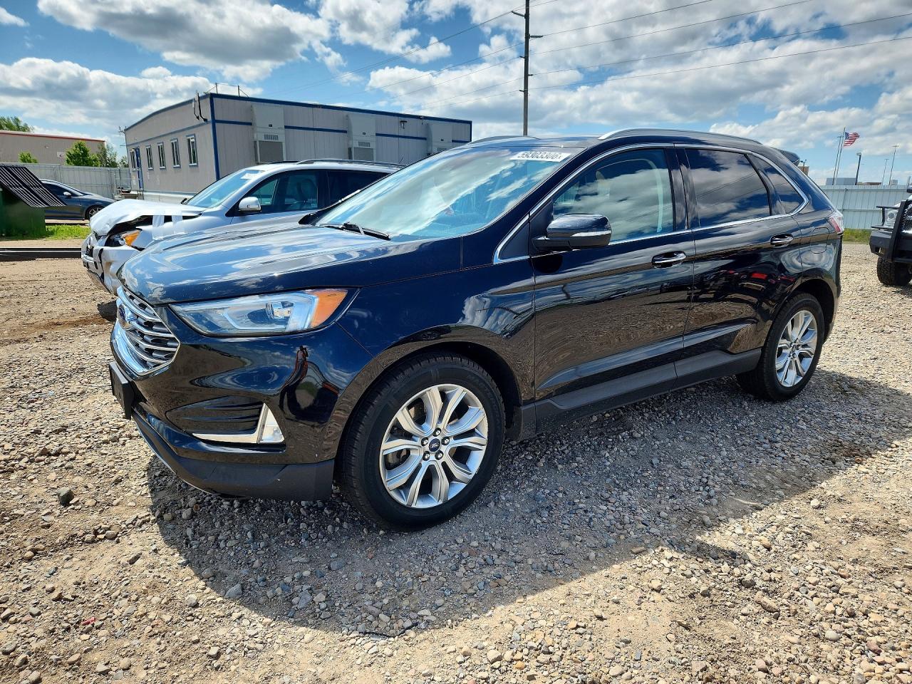2019 Ford Edge Titanium, VIN 2FMPK4K9XKBC02837 — Normal wear