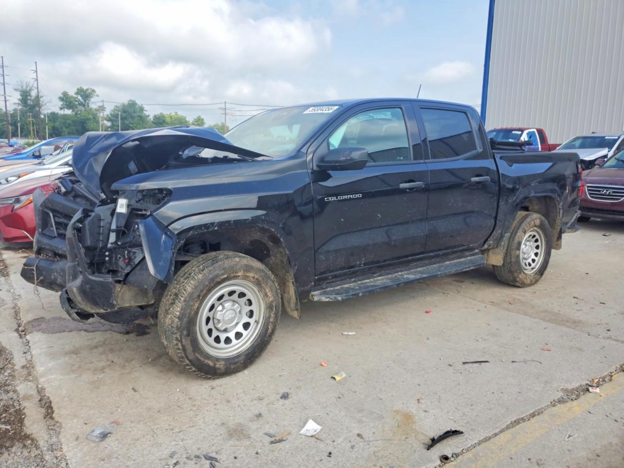 2024 Chevrolet Colorado 2WD Work Truck, VIN 1GCGSBEC1R1167126 — Front end