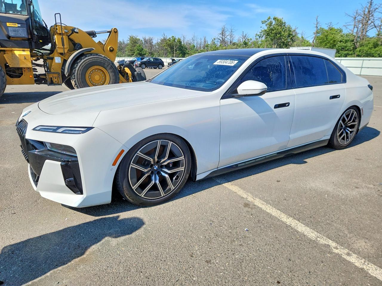 2024 BMW 7 Series 760i xDrive, VIN WBA33EJ08RCS63961 — Vandalism