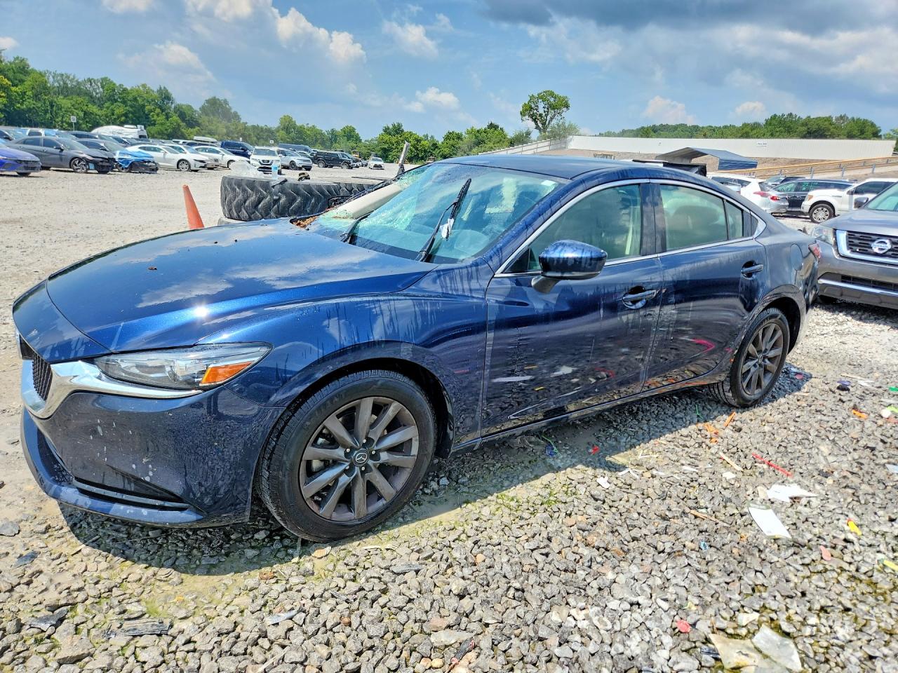2018 Mazda 6 Sport, VIN JM1GL1UM0J1310606 — Roof