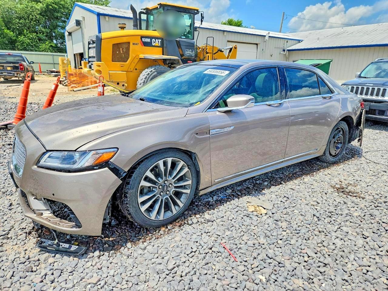 2018 Lincoln Continental Select, VIN 1LN6L9SK3J5603805 — Front end