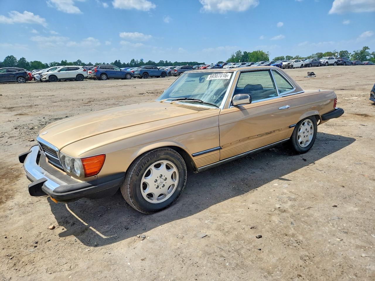 1981 Mercedes-Benz 380 SL, VIN WDBBA45AXBB006523 — Side