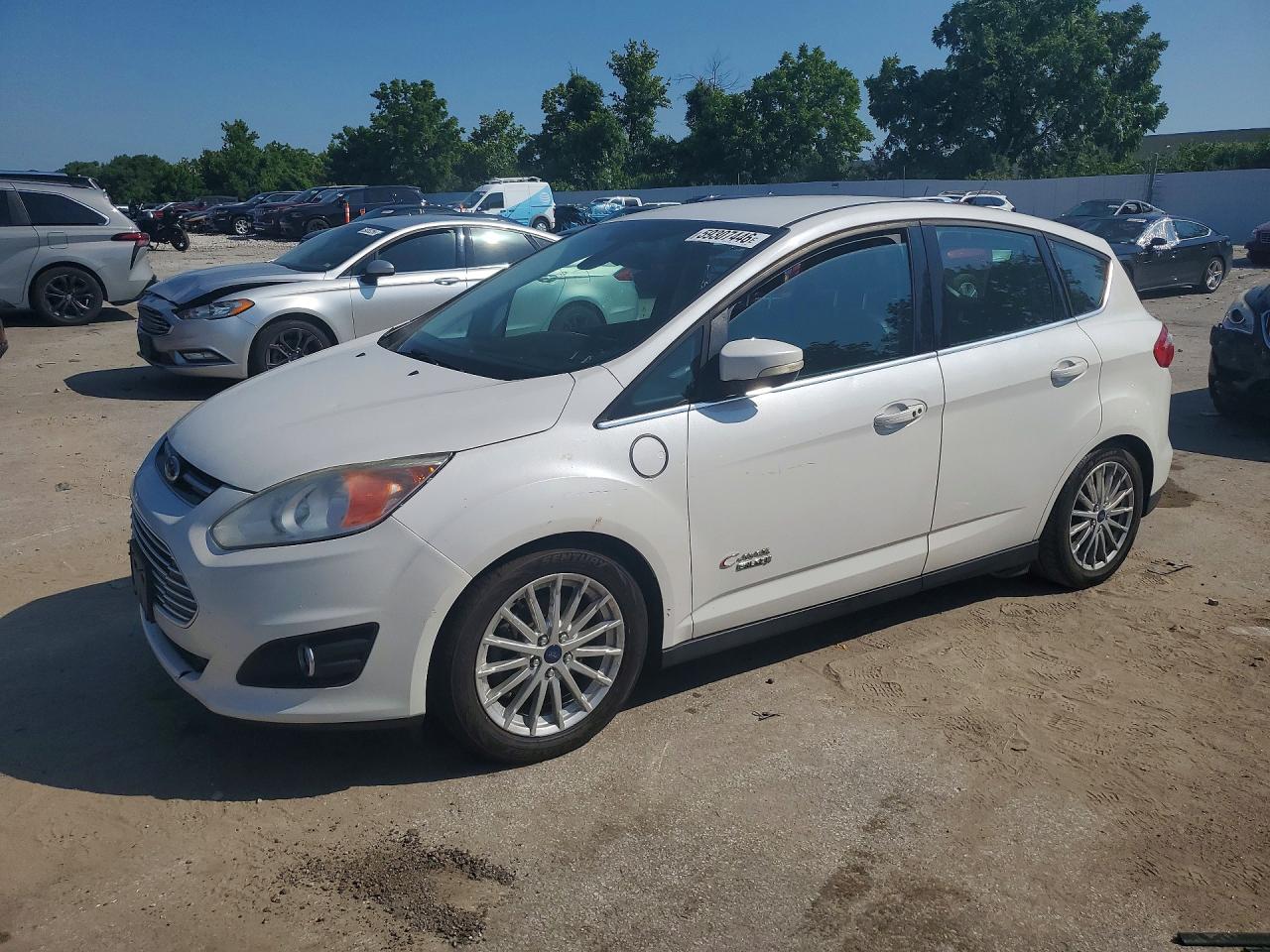 2014 Ford C-Max SEL, VIN 1FADP5CU4EL520352 — Перед
