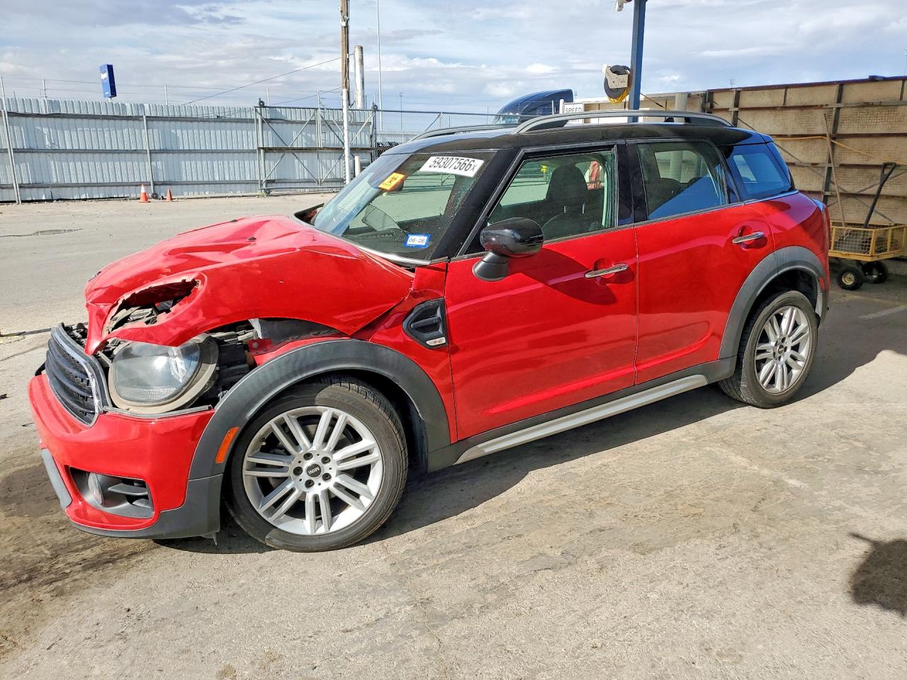 2020 MINI Countryman Cooper, VIN WMZYW3C02L3L08286 — Front end