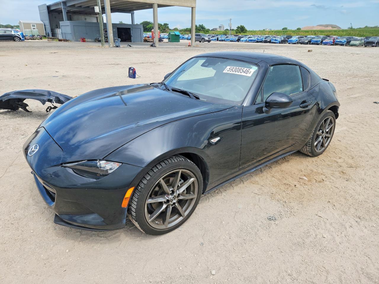 2020 Mazda MX-5 Miata Grand Touring, VIN JM1NDAM72L0411783 — Rear end